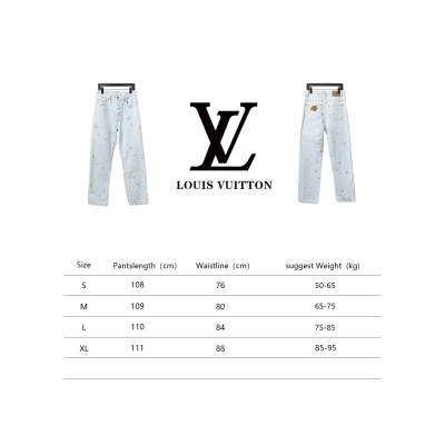 Louis Vuitton x Tyler Monogram Jacquard Embroidered Jeans 02