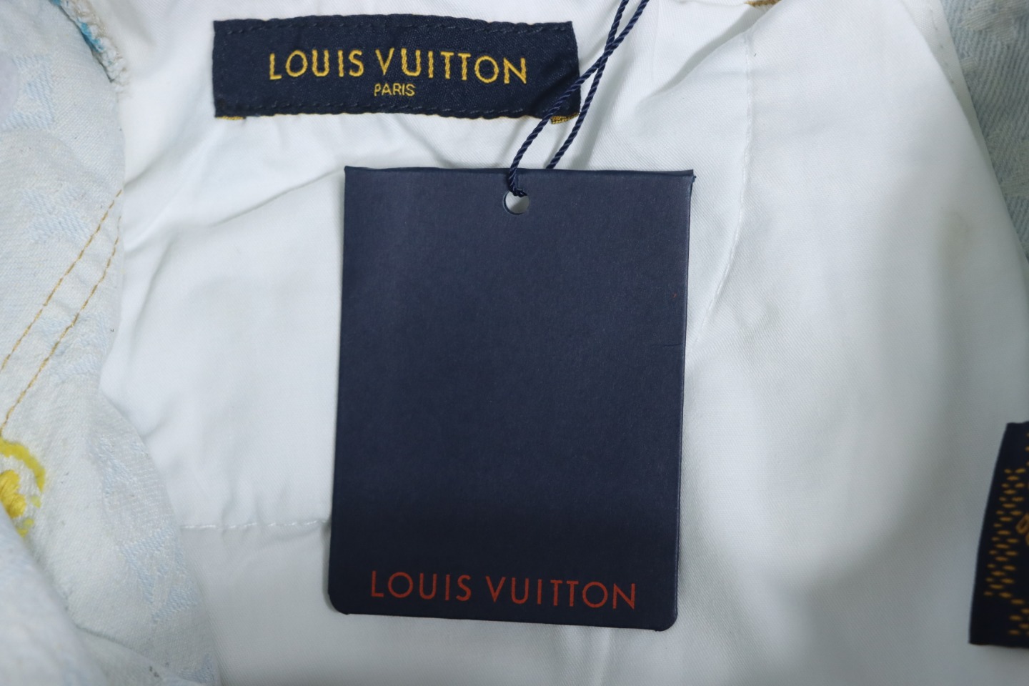 Louis Vuitton x Tyler Monogram Jacquard Embroidered Jeans