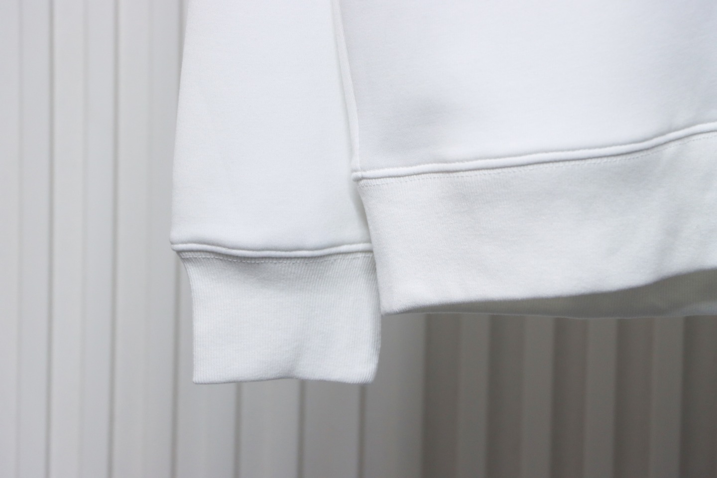 Fendi Funny Cartoon Letter Round Neck Hoodie White