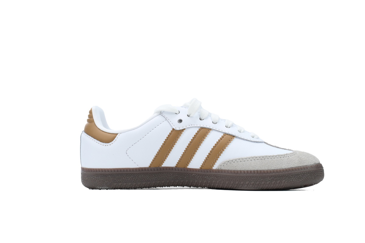 Adidas Originals Samba OG Cloud White Brown Desert JH8796 