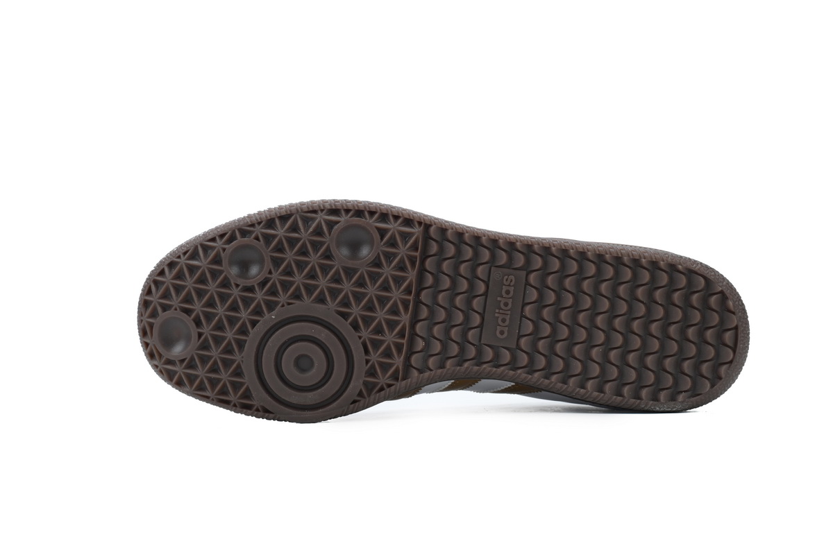 Adidas Originals Samba OG Cloud White Brown Desert JH8796 