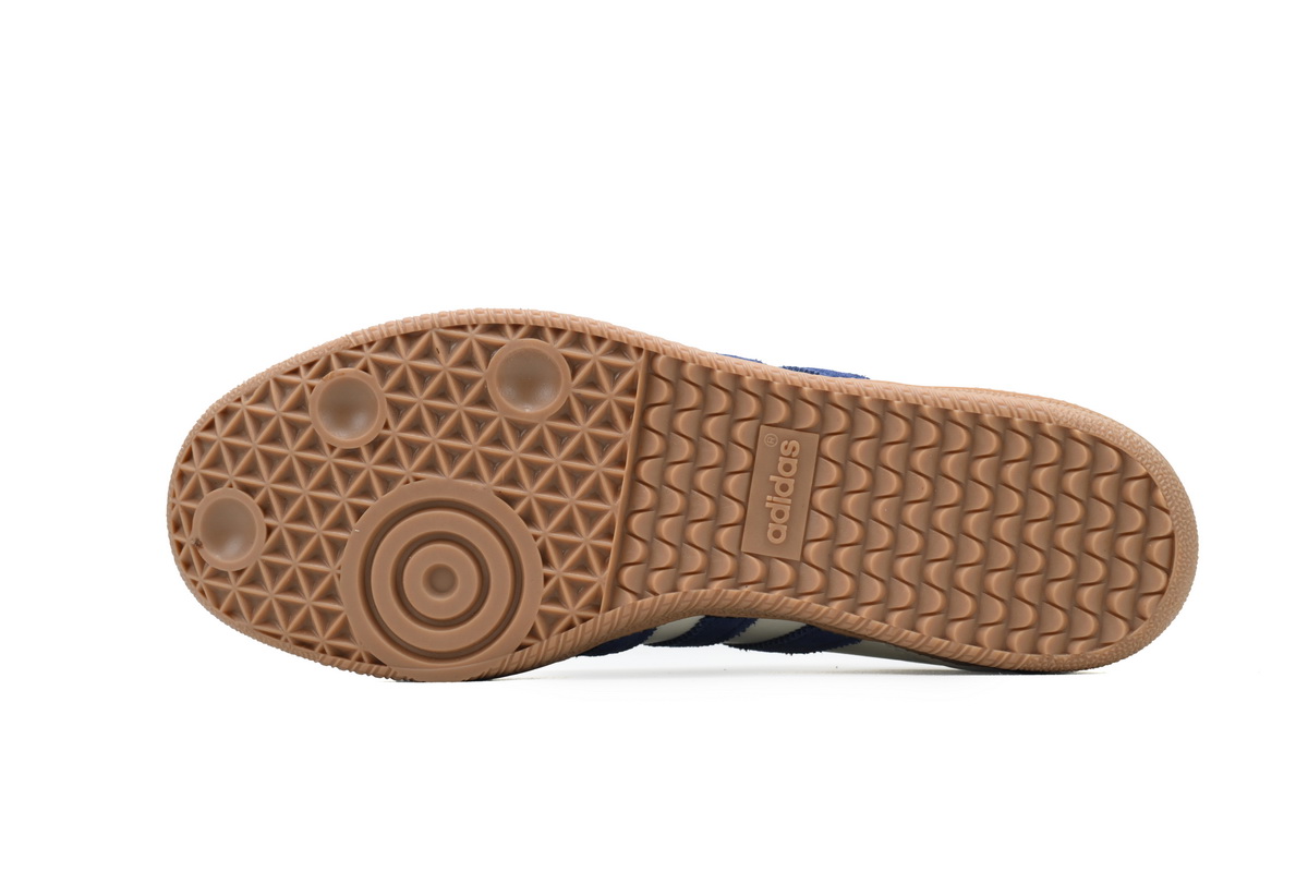 Adidas Samba OG Off White Dark Blue JI3907