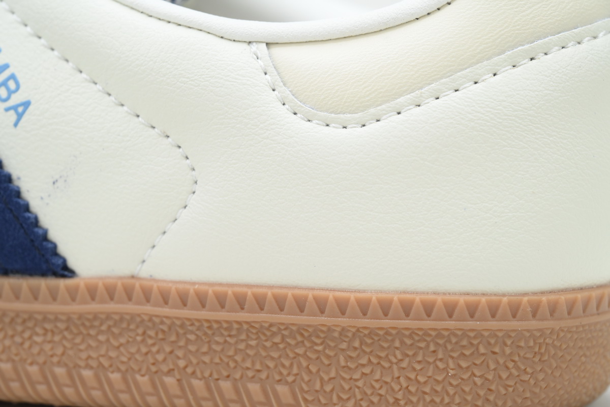 Adidas Samba OG Off White Dark Blue JI3907