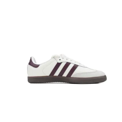 Adidas Samba OG Off White Maroon Emmi Exclusive JR2659 02