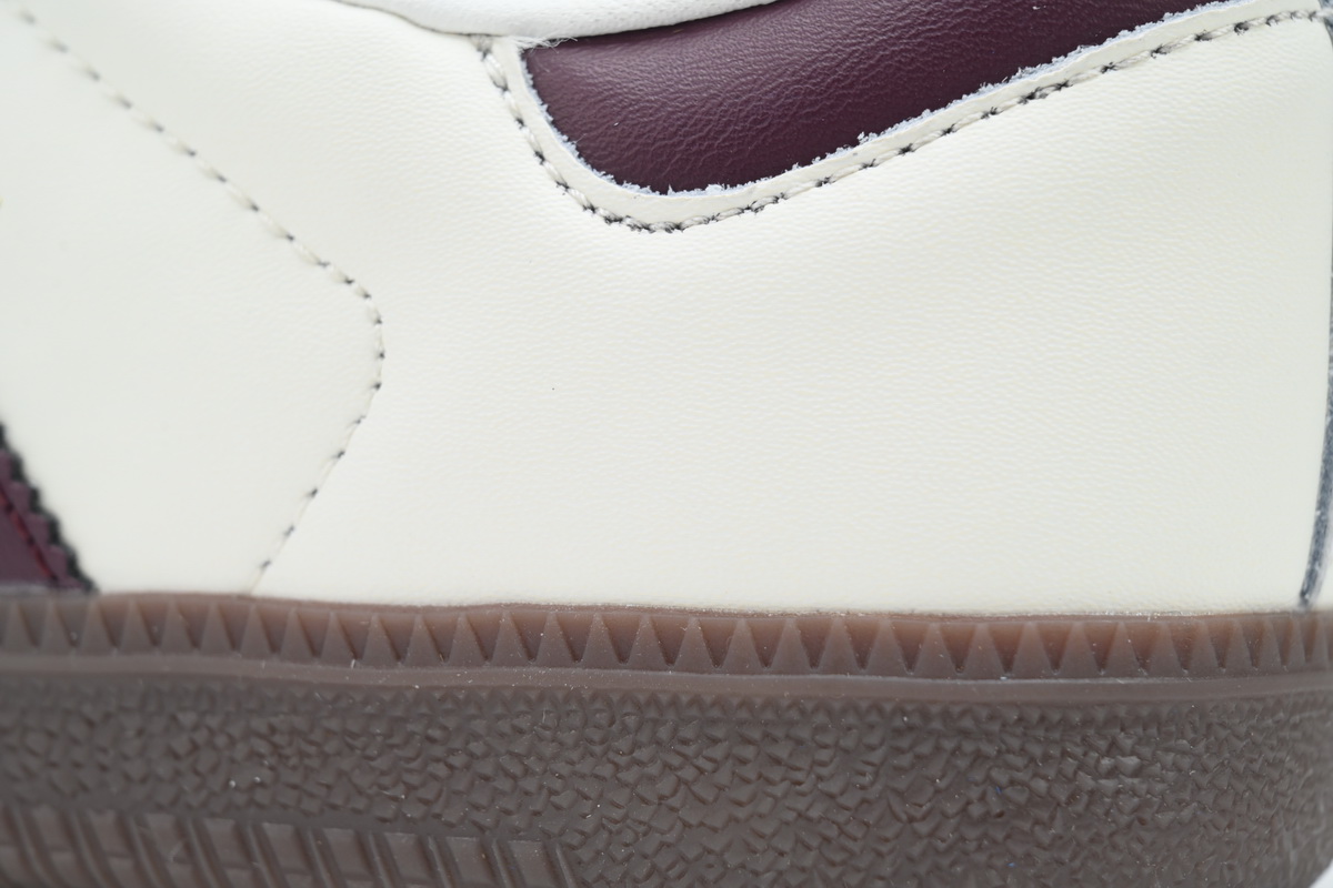 Adidas Samba OG Off White Maroon Emmi Exclusive JR2659