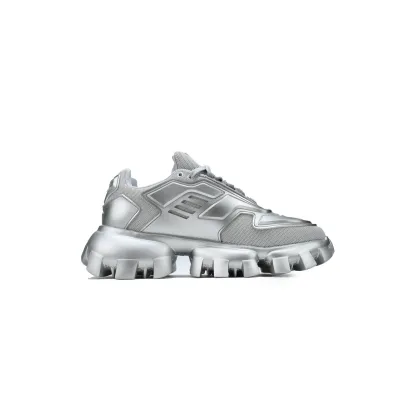 Prada Sneakers Silvery 02