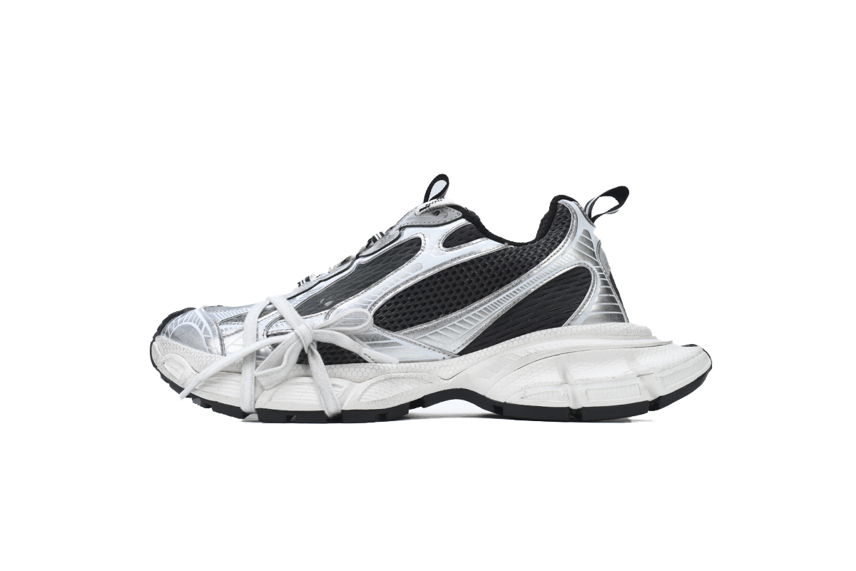 Balenciaga Black Silver 734734 W3XGM