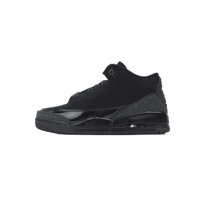 Top Version Air Jordan 3 Retro Black Cat CT8532-001 01