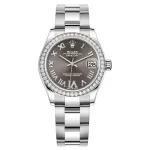 Rolex Datejust 31 Stainless Steel and White Gold M278384RBR-0031