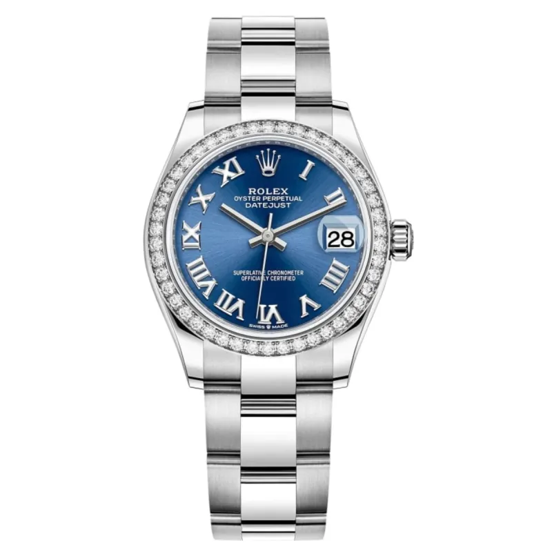 Rolex Datejust 31 Stainless Steel and White Gold M278384RBR-0038