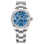 Rolex Datejust 31 Stainless Steel and White Gold M278384RBR-0039