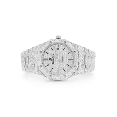 Audemars Piguet 15400ST Royal Oak Iced Out 41mm 01