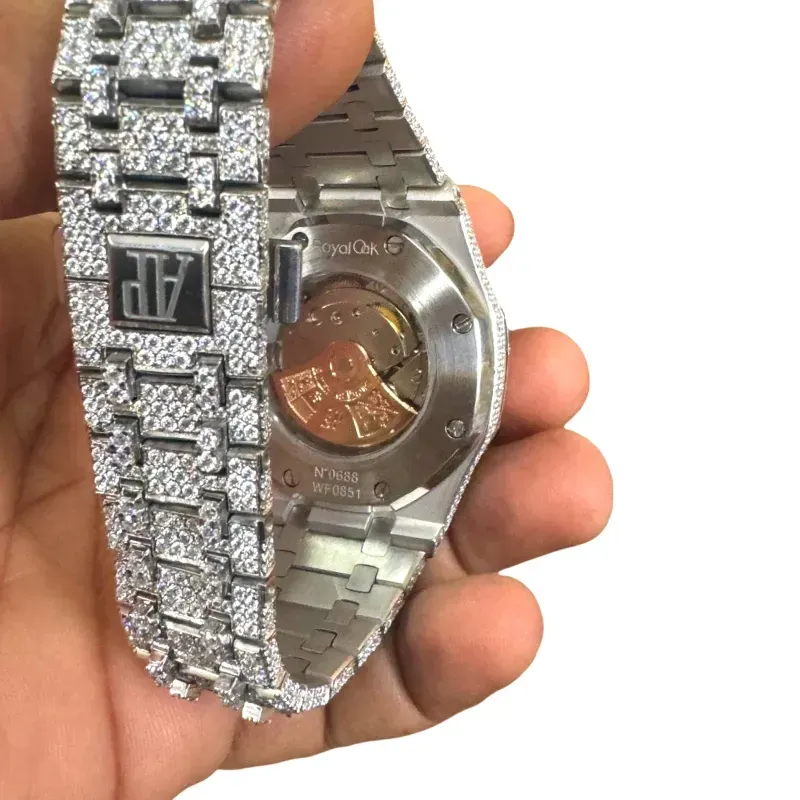 Audemars Piguet VVS Moissanite Watch 41mm