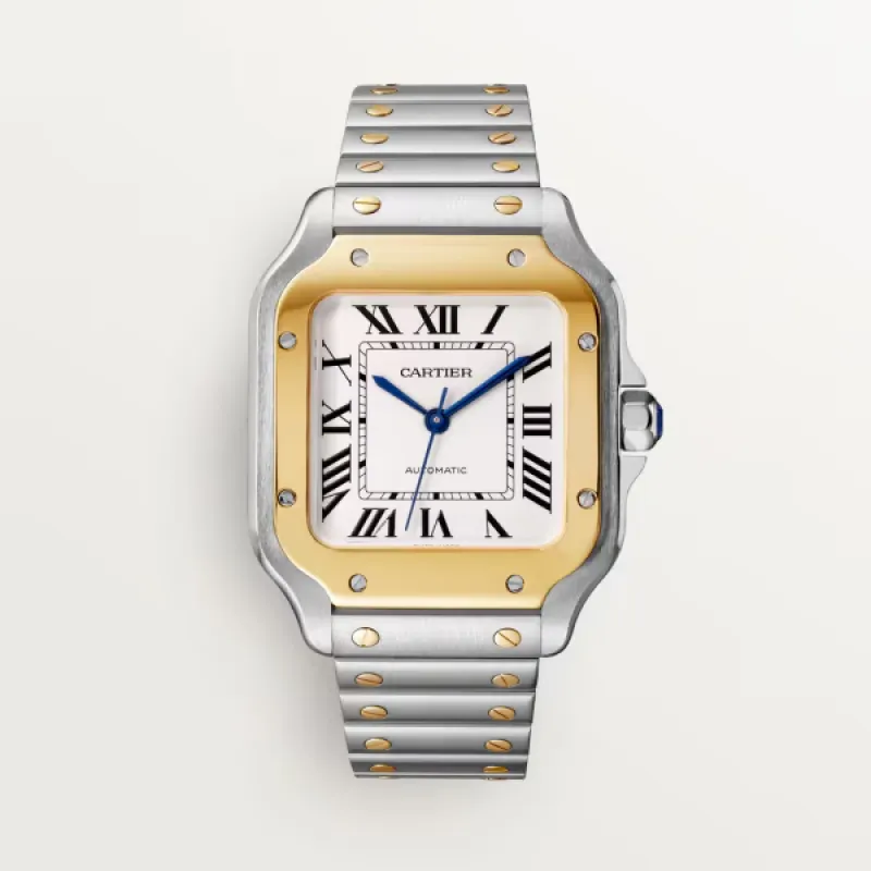 Cartier Watch Santos Medium Model De