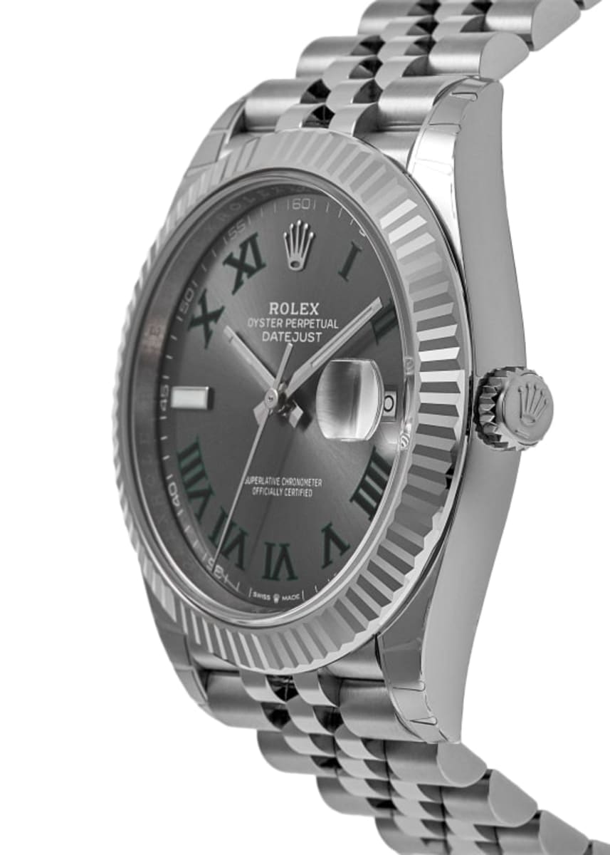 Rolex Datejust 41 Steel & White Gold M126334-0022