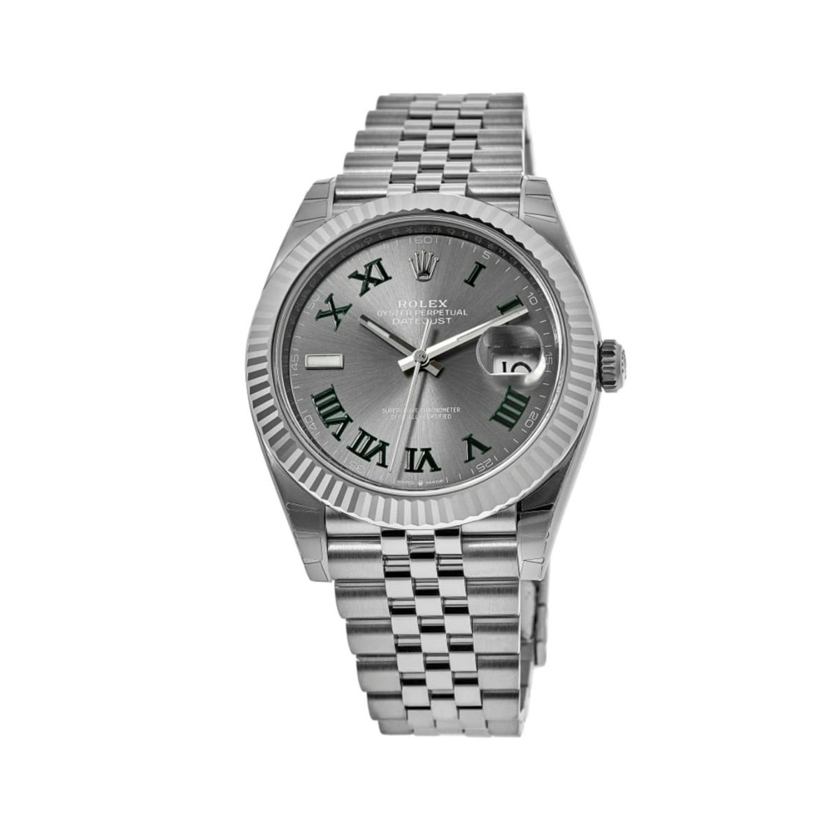 Rolex Datejust 41 Steel & White Gold M126334-0022