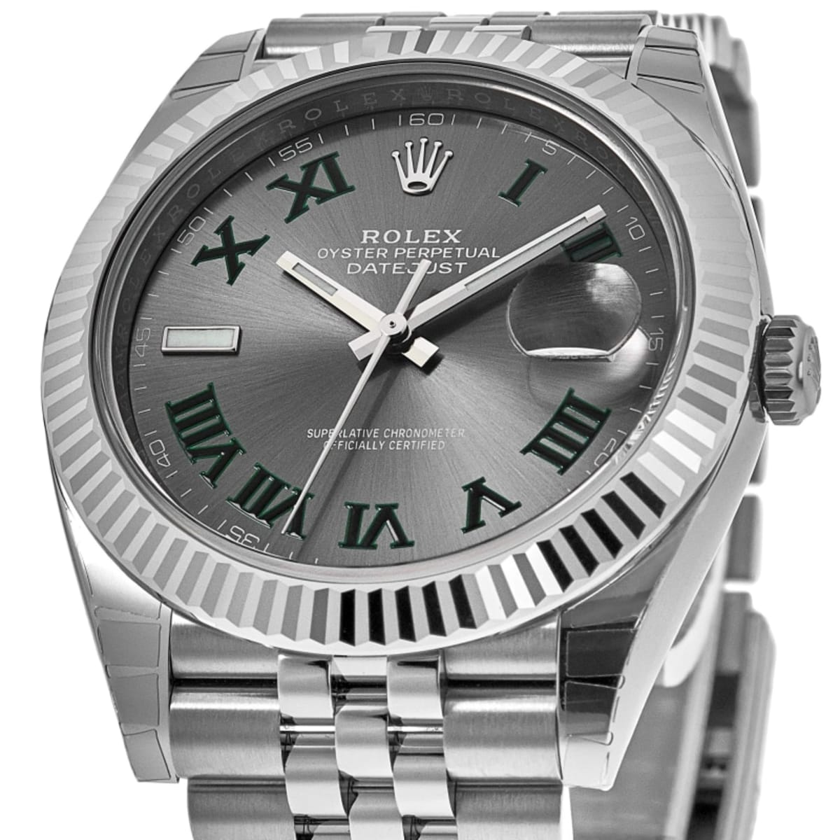 Rolex Datejust 41 Steel & White Gold M126334-0022