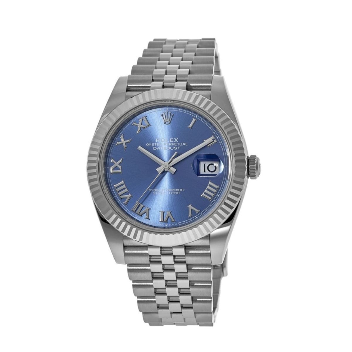 Rolex Datejust 41 Steel & White Gold M126334-0026