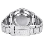Rolex Diamond Embezzled Datejust 41 'Silver'