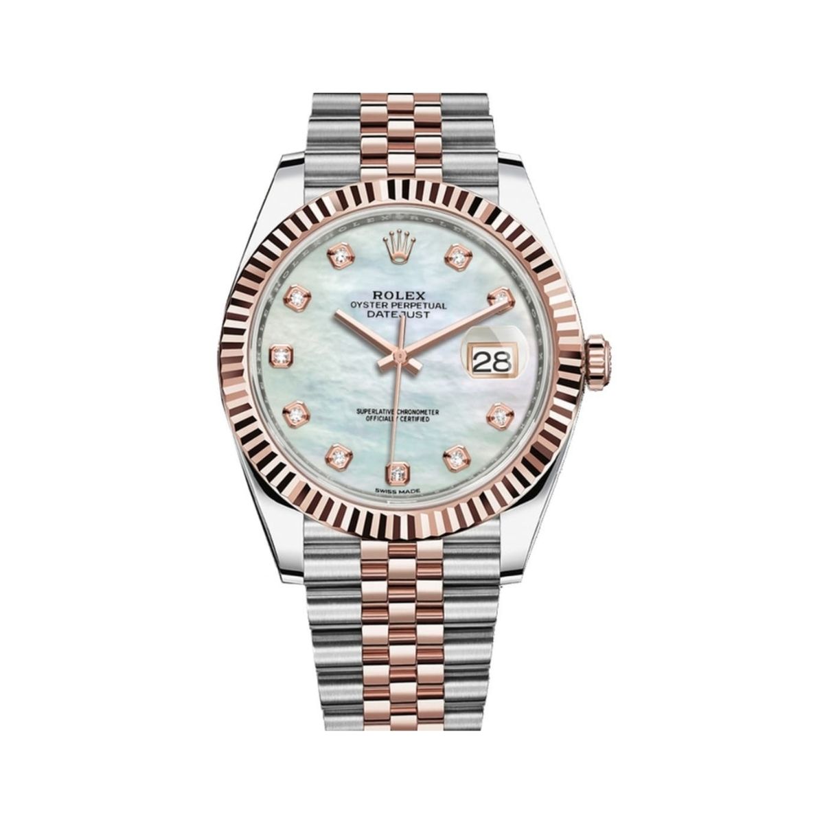 Rolex Datejust 41 Steel and Everose Gold M126331-0014