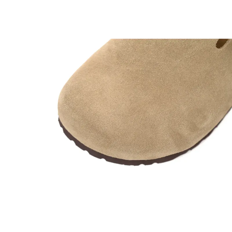 Birken Birkenstock Boston Soft Footbed Beige 0112574