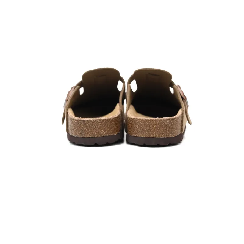 Birken Birkenstock Boston Soft Footbed Beige 0112574