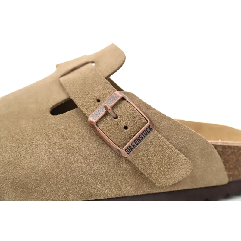 Birken Birkenstock Boston Soft Footbed Beige 0112574