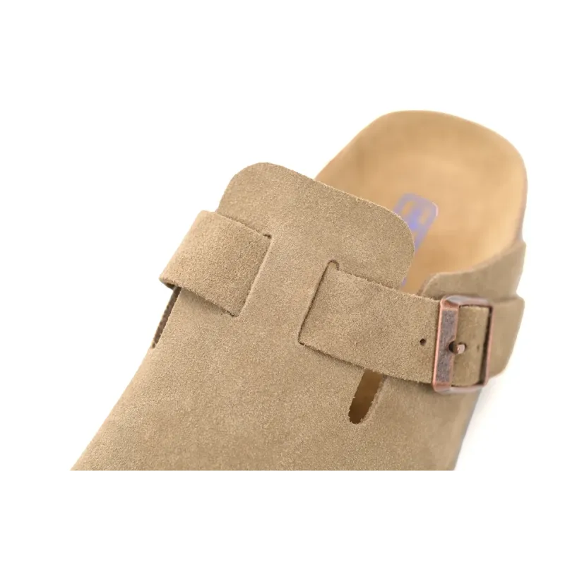 Birken Birkenstock Boston Soft Footbed Beige 0112574