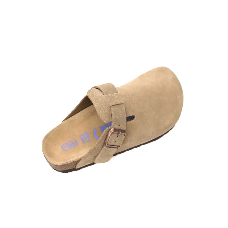 Birken Birkenstock Boston Soft Footbed Beige 0112574
