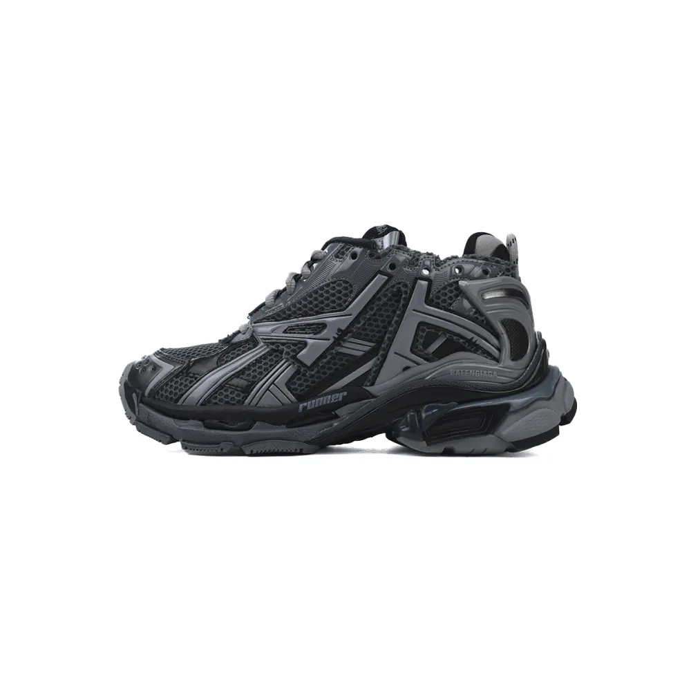 Balenciaga Runner All Black Gray 677402 W3RB2 1515