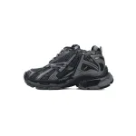 Balenciaga Runner All Black Gray 677402 W3RB2 1515