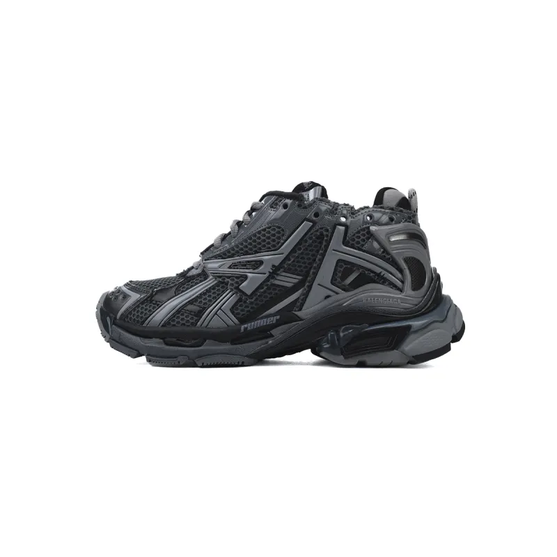 Balenciaga Runner All Black Gray 677402 W3RB2 1515