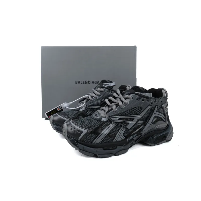 Balenciaga Runner All Black Gray 677402 W3RB2 1515