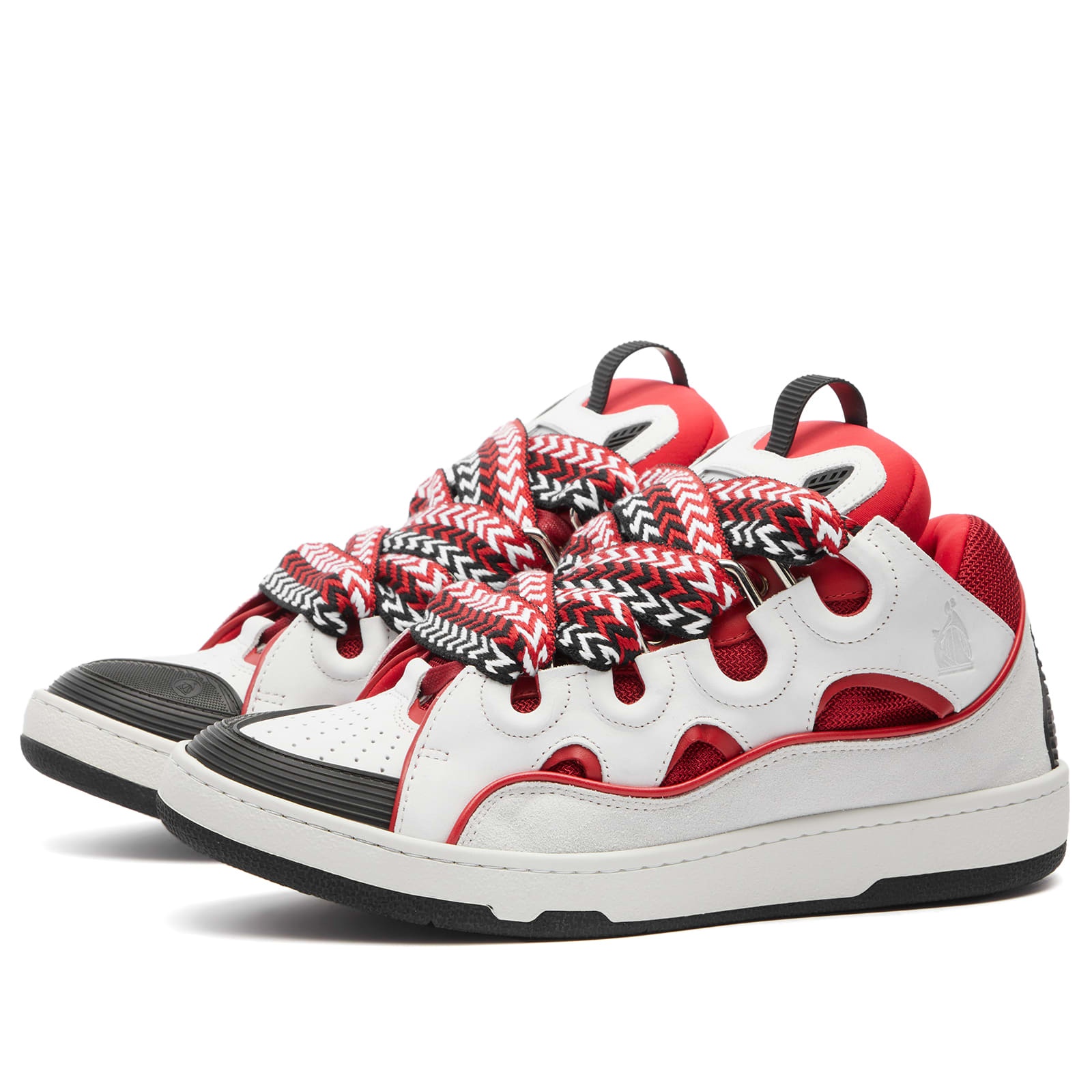 Lanvin Curb Panelled Design Sneaker