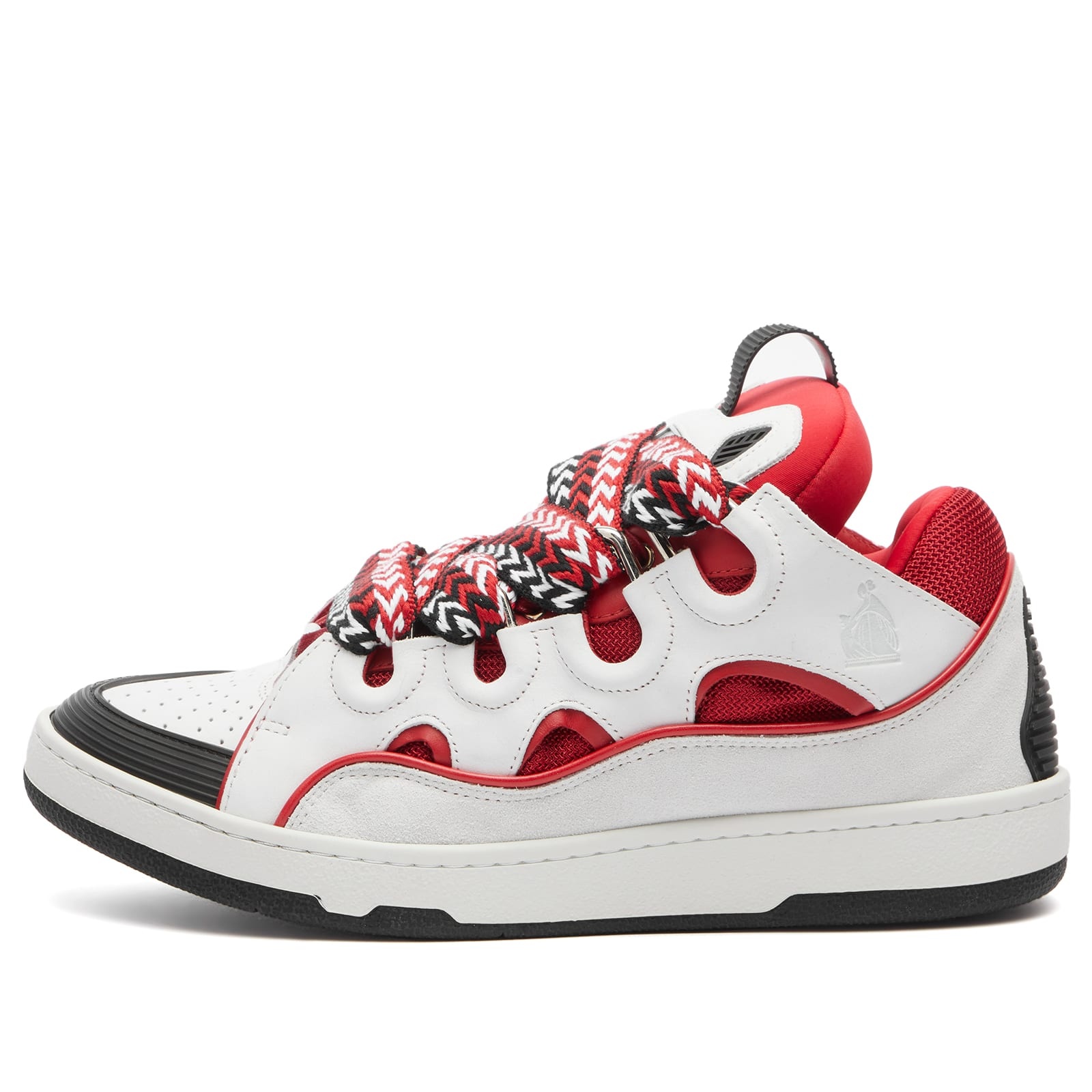 Lanvin Curb Panelled Design Sneaker