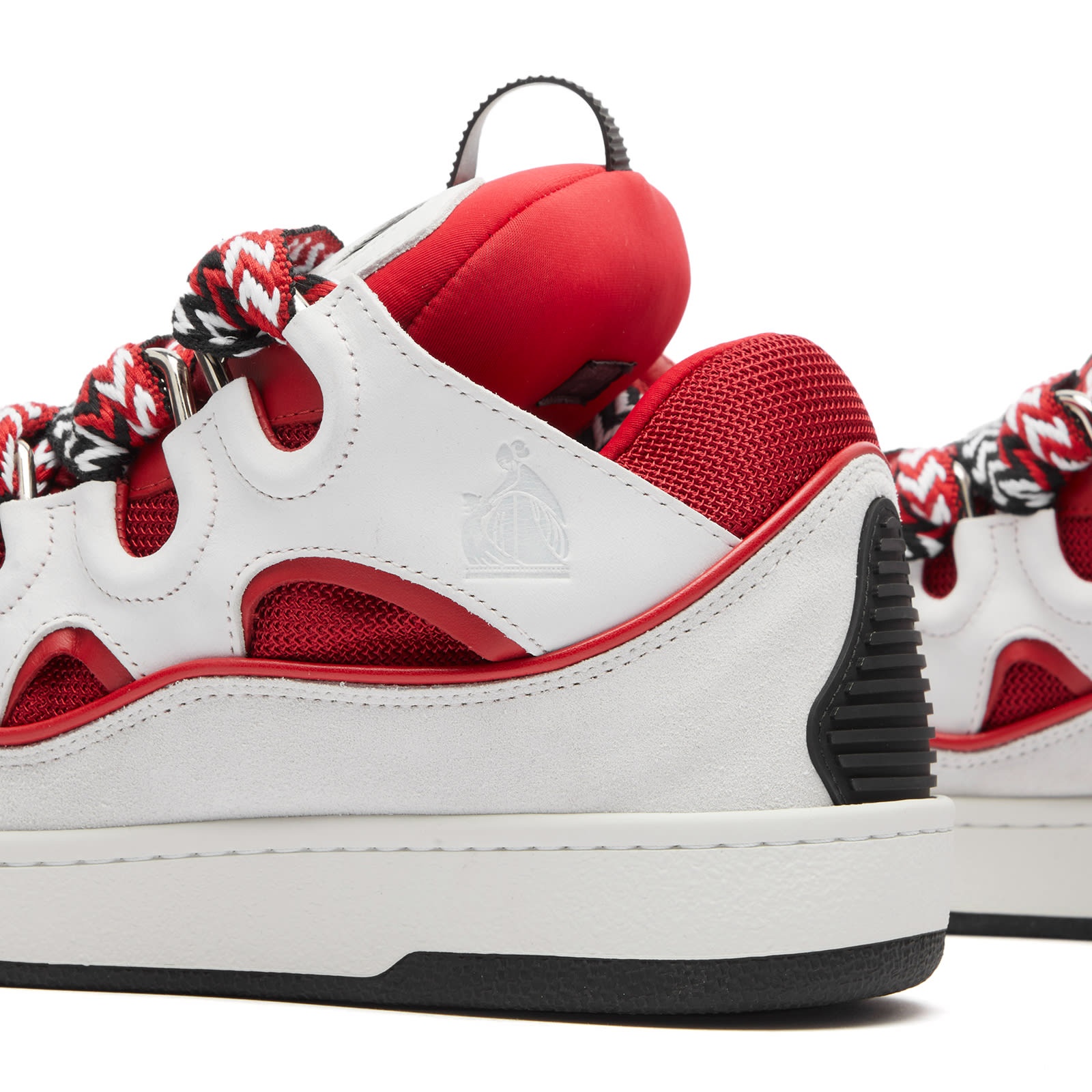 Lanvin Curb Panelled Design Sneaker