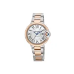 Cartier Ballon Bleu 36mm Rose Gold & Steel Women's Watch W2BB0033