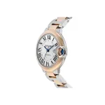 Cartier Ballon Bleu 36mm Rose Gold & Steel Women's Watch W2BB0033