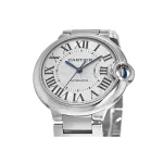 Cartier Ballon Bleu 36mm Silver Dial Steel Women's Watch W6920046