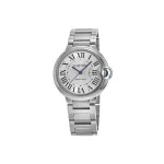 Cartier Ballon Bleu 36mm Silver Dial Steel Women's Watch W6920046