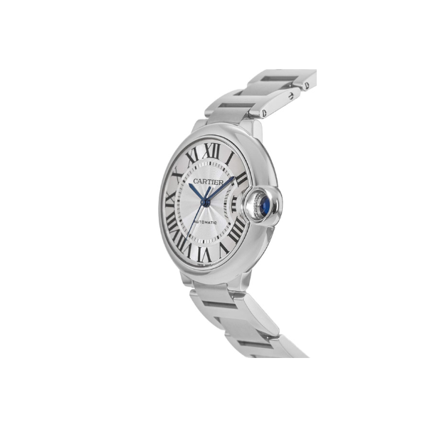 Cartier Ballon Bleu 36mm Silver Dial Steel Women's Watch W6920046