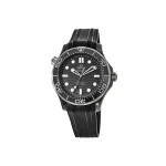 Omega Seamaster Diver 300M Titanium Ceramic Case Rubber Strap Men's Watch 210.92.44.20.01.001