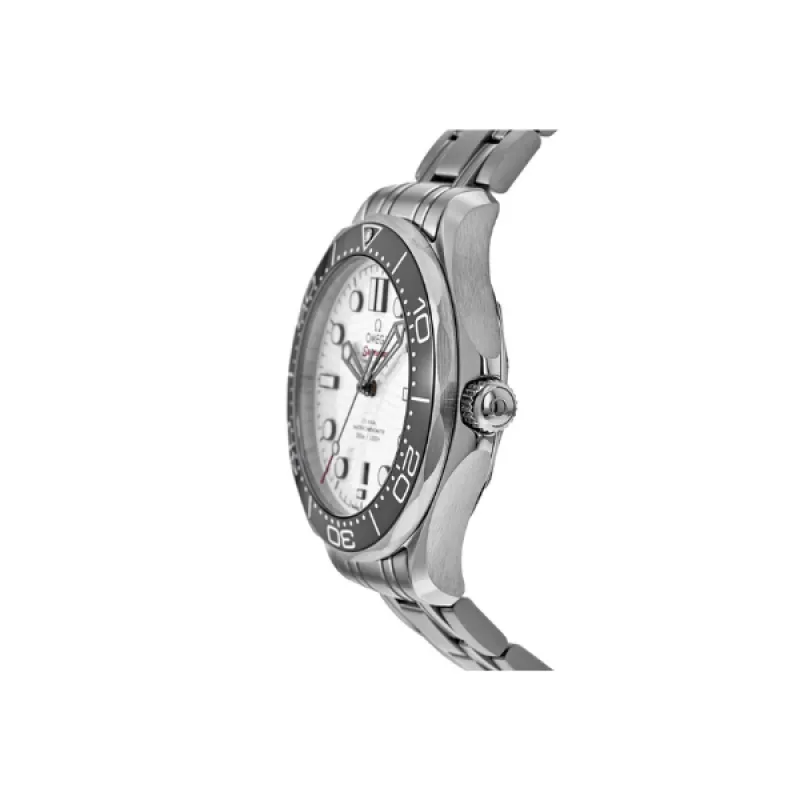 Omega Seamaster Diver 300M White Dial Polar Steel Men's Watch 210.30.42.20.04.001