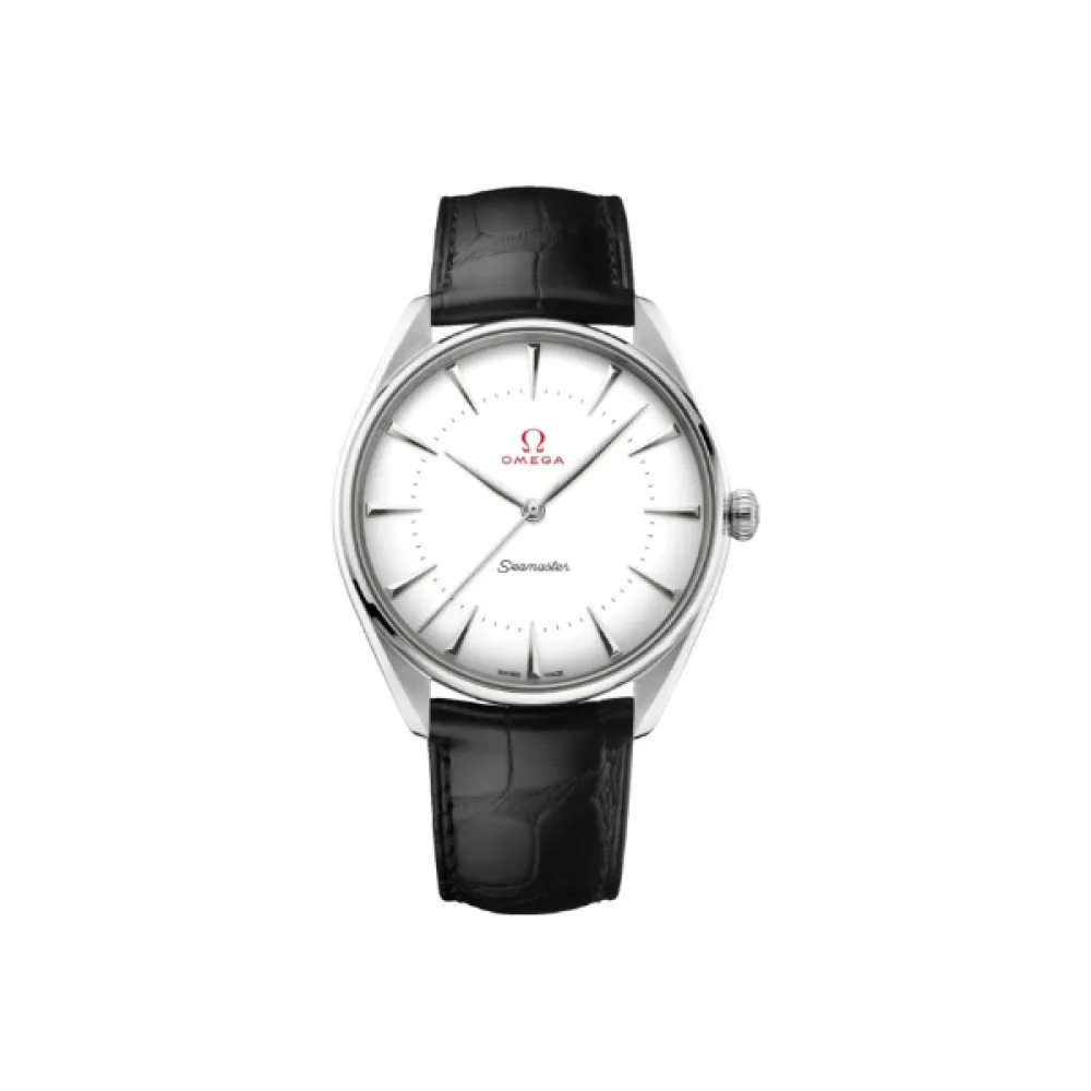 Omega Seamaster Olympic Timekeeper White Dial Strap Men's Watch 522.53.40.20.04.002