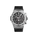 HUBLOT Classic Fusion Black Skeleton Dial Black Rubber Strap Men's Watch 525.NX.0170.LR.1104