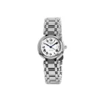 Longines Primaluna Automatic 26.5mm White Dial Steel Women's Watch L8.111.4.71.6