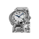 Longines Primaluna Automatic 26.5mm White Dial Steel Women's Watch L8.111.4.71.6