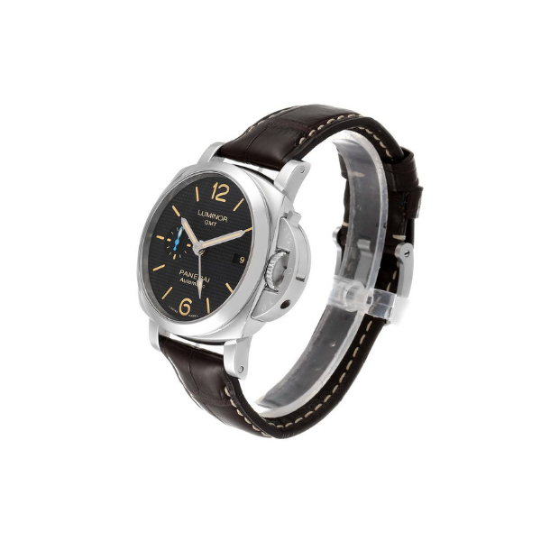 Panerai Luminor 1950 GMT 42mm Steel Mens Watch PAM01535