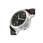 Panerai Luminor 1950 GMT 42mm Steel Mens Watch PAM01535