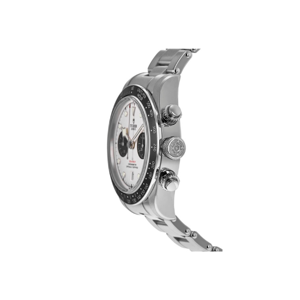 Tudor Black Bay Chrono White Panda Dial Steel Men's Watch M79360N-0002